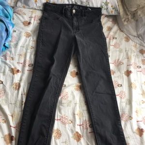 American Eagle Black Skinny Jeans Size 6